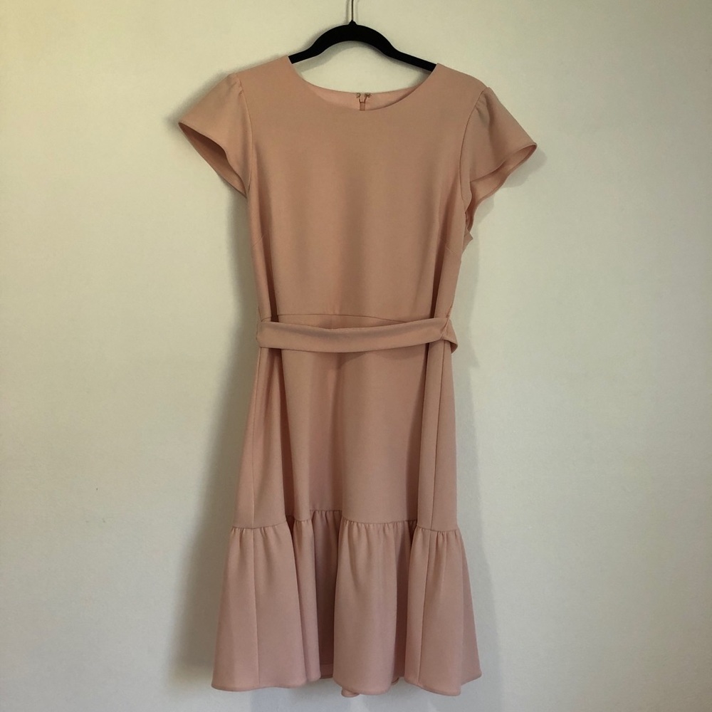 Elegant blush colored dress NWT